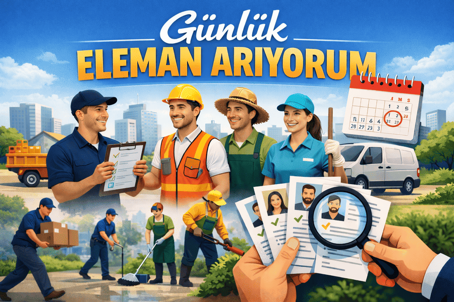 Günlük Eleman Arıyorum Günlük Eleman Arıyorum