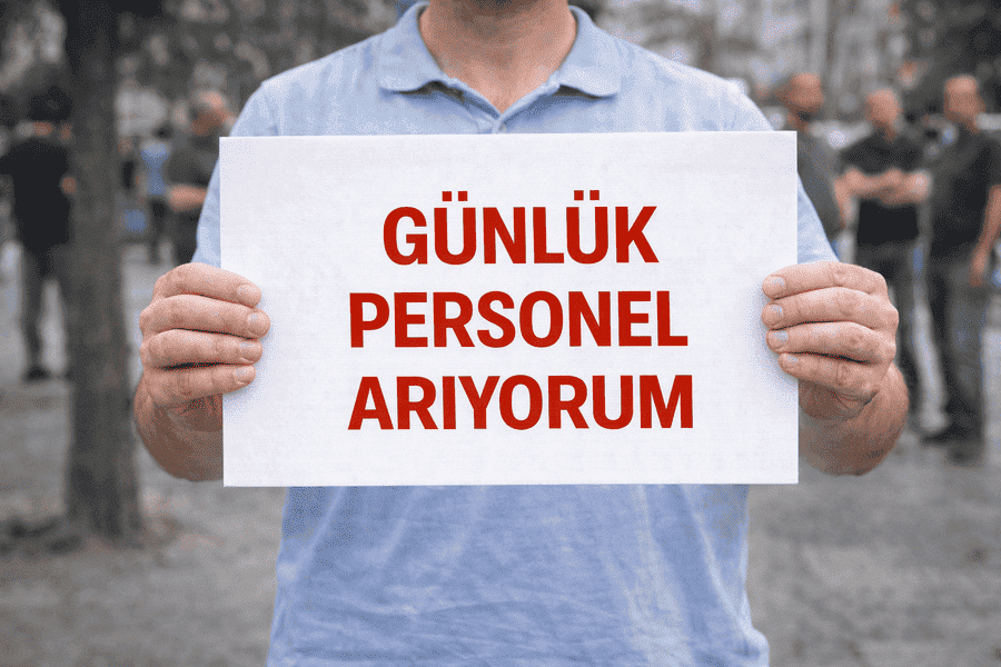 Günlük Personel Arıyorum Günlük Personel Arıyorum