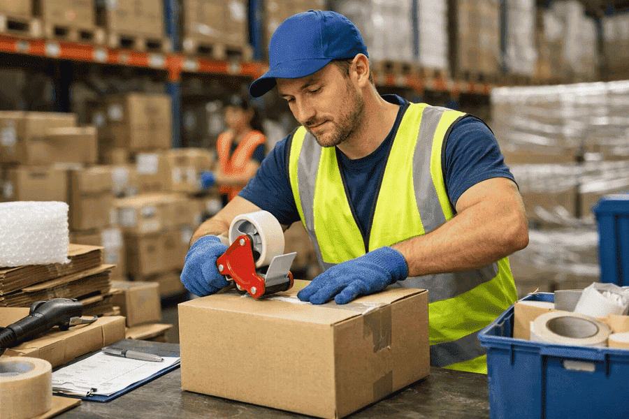 paketleme işçisi paketleme işçisi