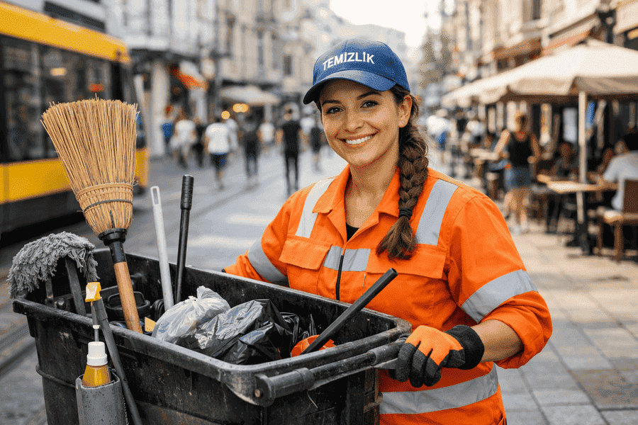temizlik işçisi