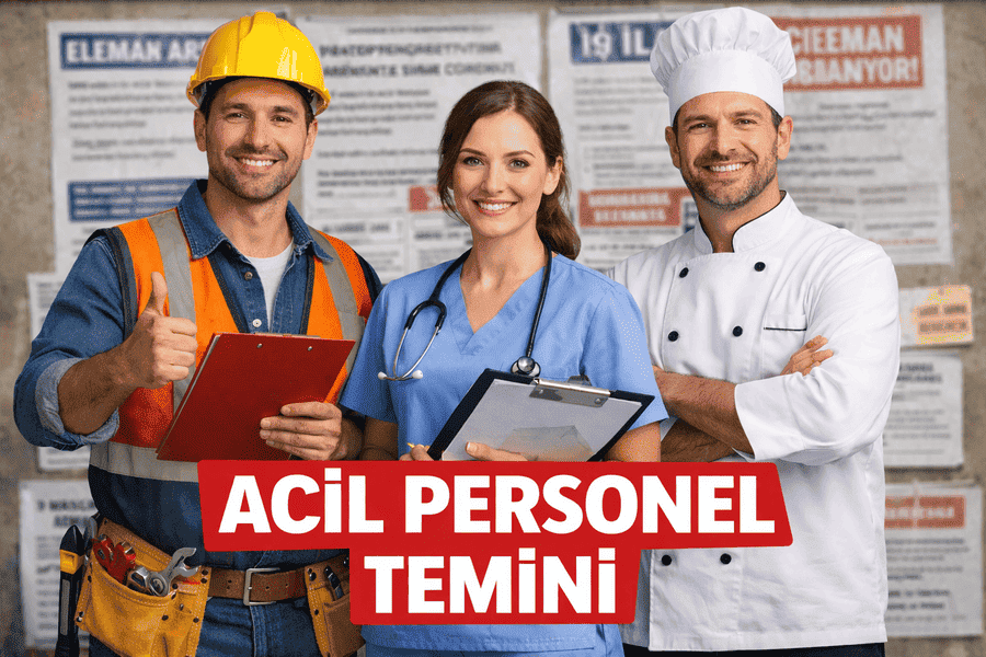 Acil Personel Temini Acil Personel Temini